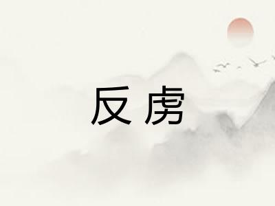反虏