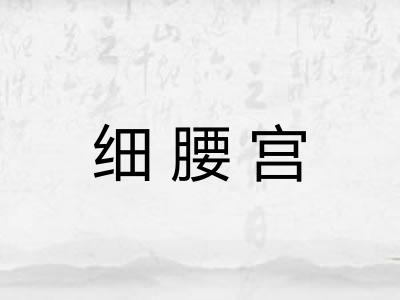 细腰宫