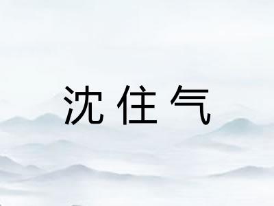 沈住气