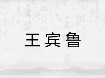 王宾鲁