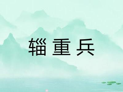 辎重兵