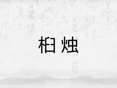 桕烛
