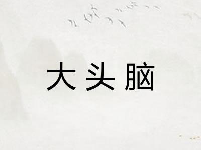 大头脑