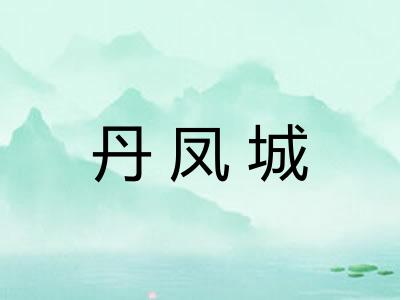 丹凤城