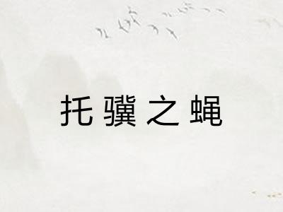 托骥之蝇