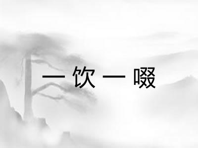 一饮一啜