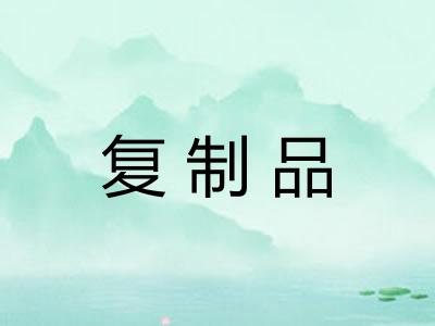 复制品