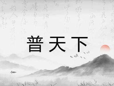 普天下