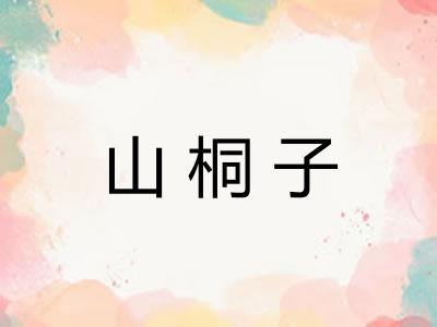 山桐子