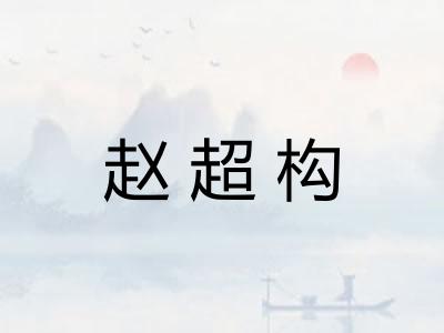 赵超构