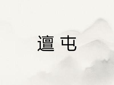 邅屯