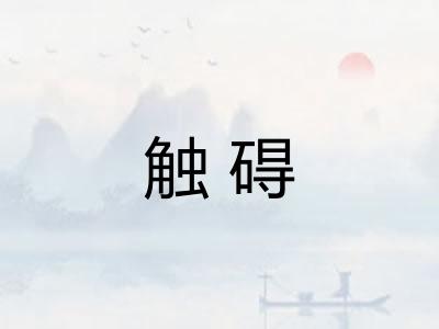 触碍