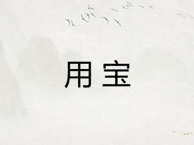 用宝
