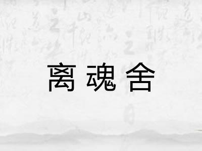 离魂舍