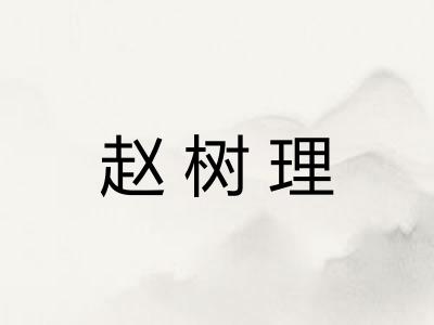 赵树理