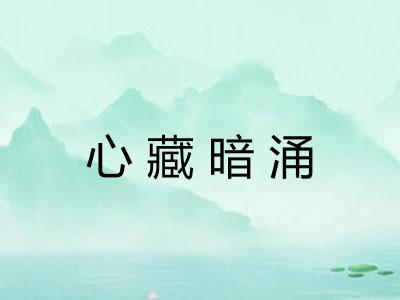 心藏暗涌
