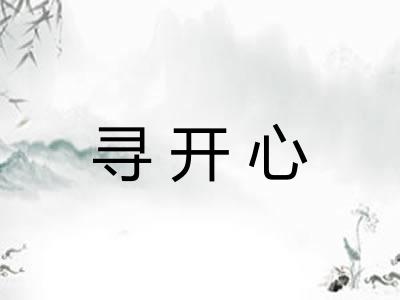 寻开心