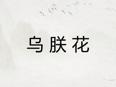 乌朕花