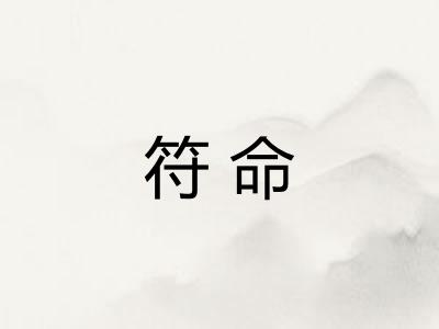 符命