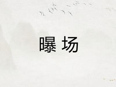 曝场