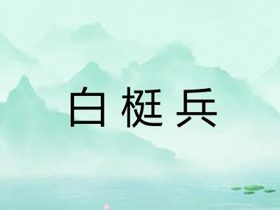 白梃兵