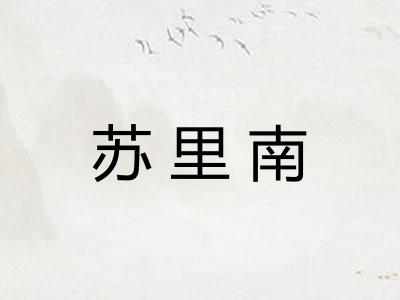苏里南