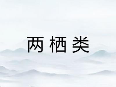 两栖类