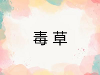 毒草