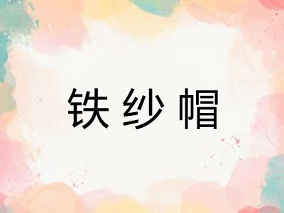 铁纱帽