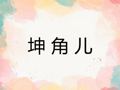 坤角儿