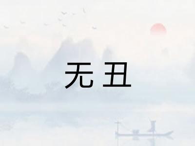 无丑