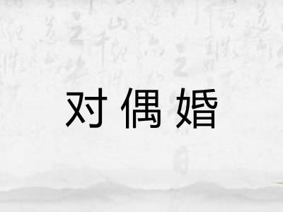 对偶婚