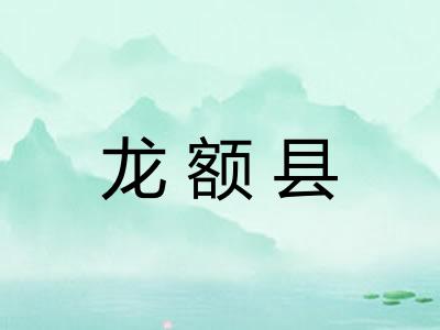龙额县