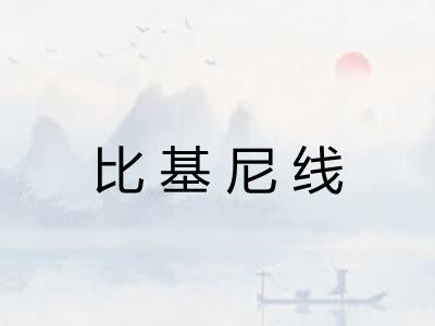 比基尼线