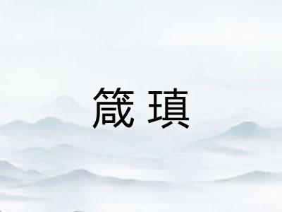 箴瑱