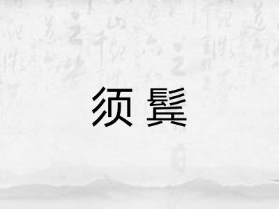 须鬂