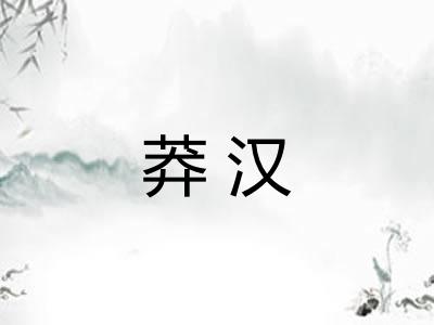 莽汉