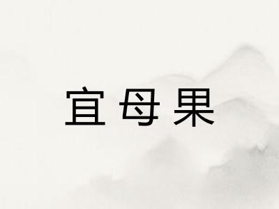 宜母果