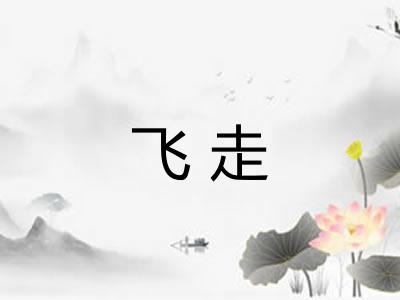 飞走