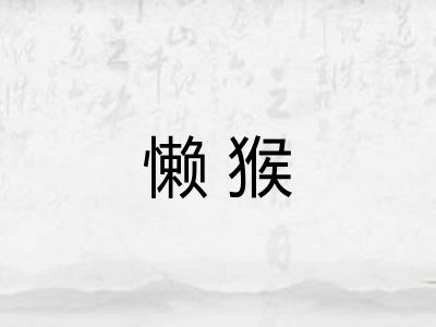 懒猴
