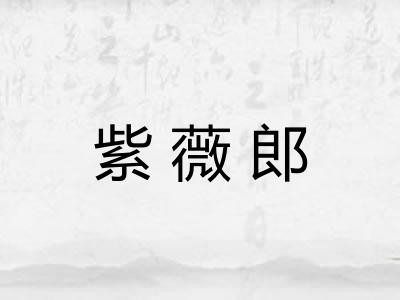 紫薇郎