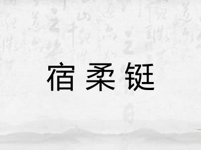 宿柔铤