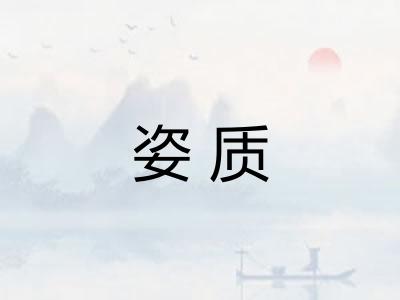 姿质