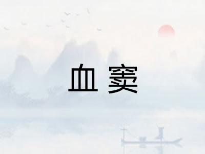 血窦