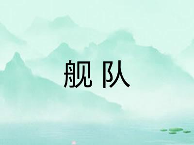 舰队