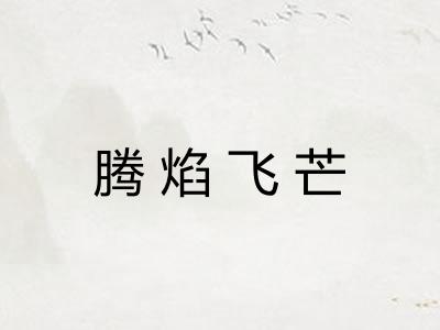 腾焰飞芒