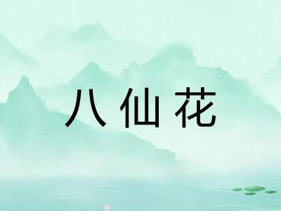 八仙花