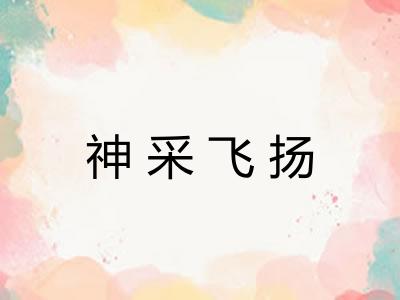 神采飞扬