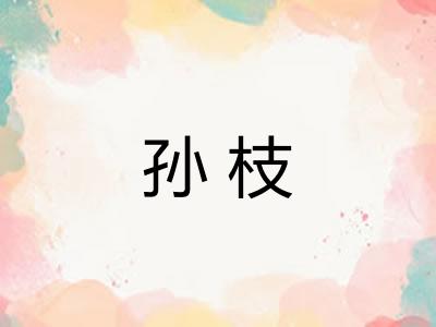 孙枝