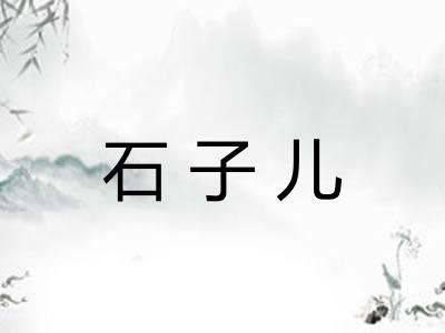 石子儿